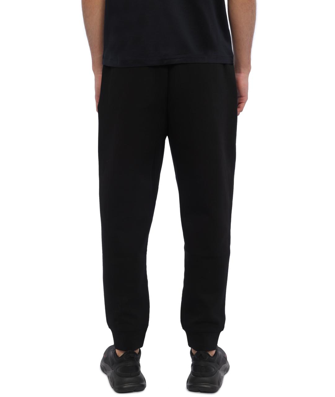 EMPORIO ARMANI Черные повседневные брюки, фото 4