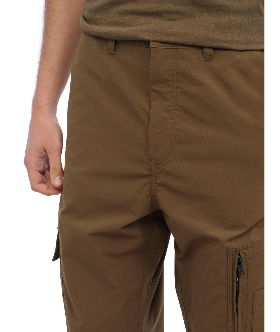 HUGO BOSS Хаки повседневные брюки, фото 5