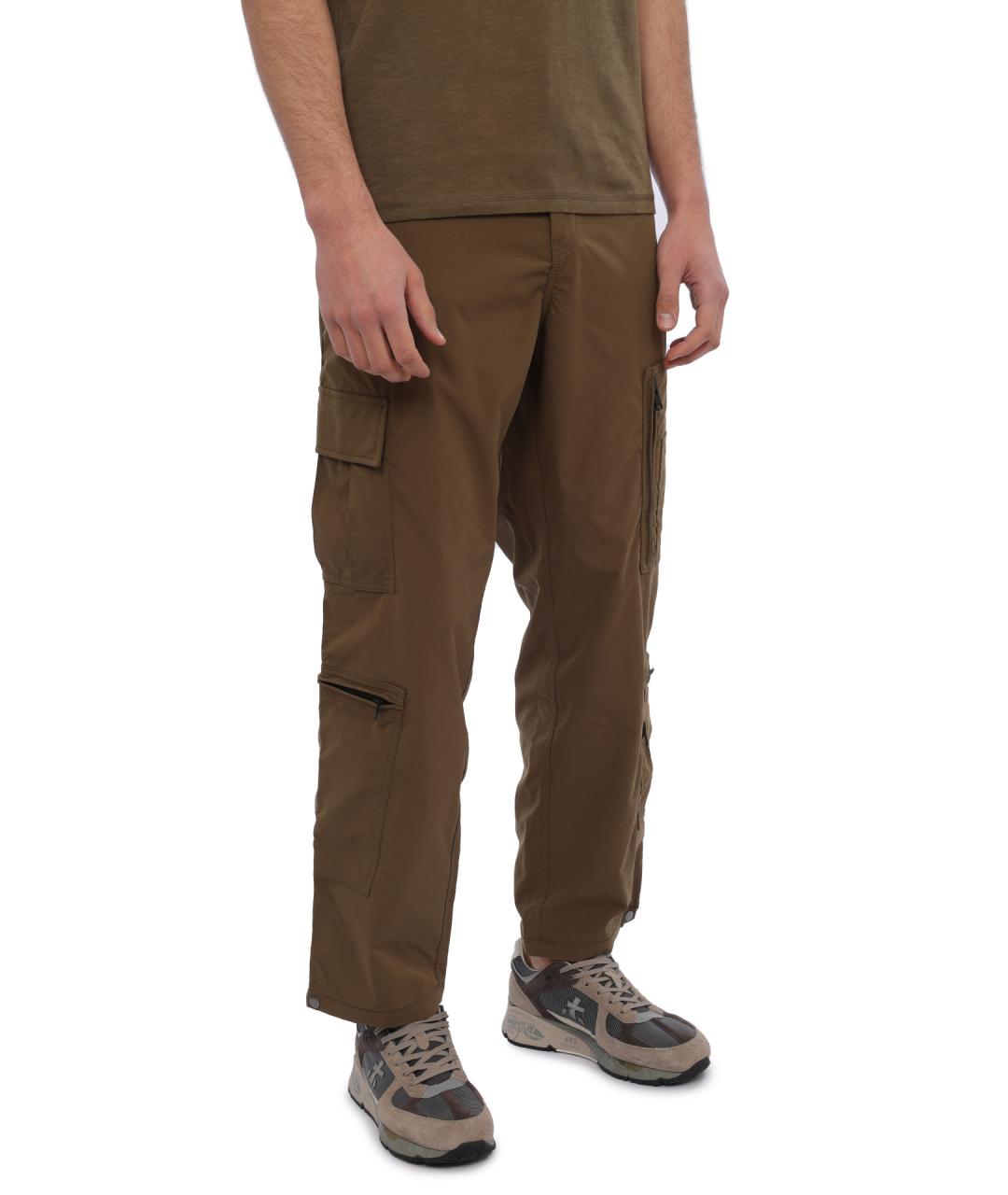 HUGO BOSS Хаки повседневные брюки, фото 3