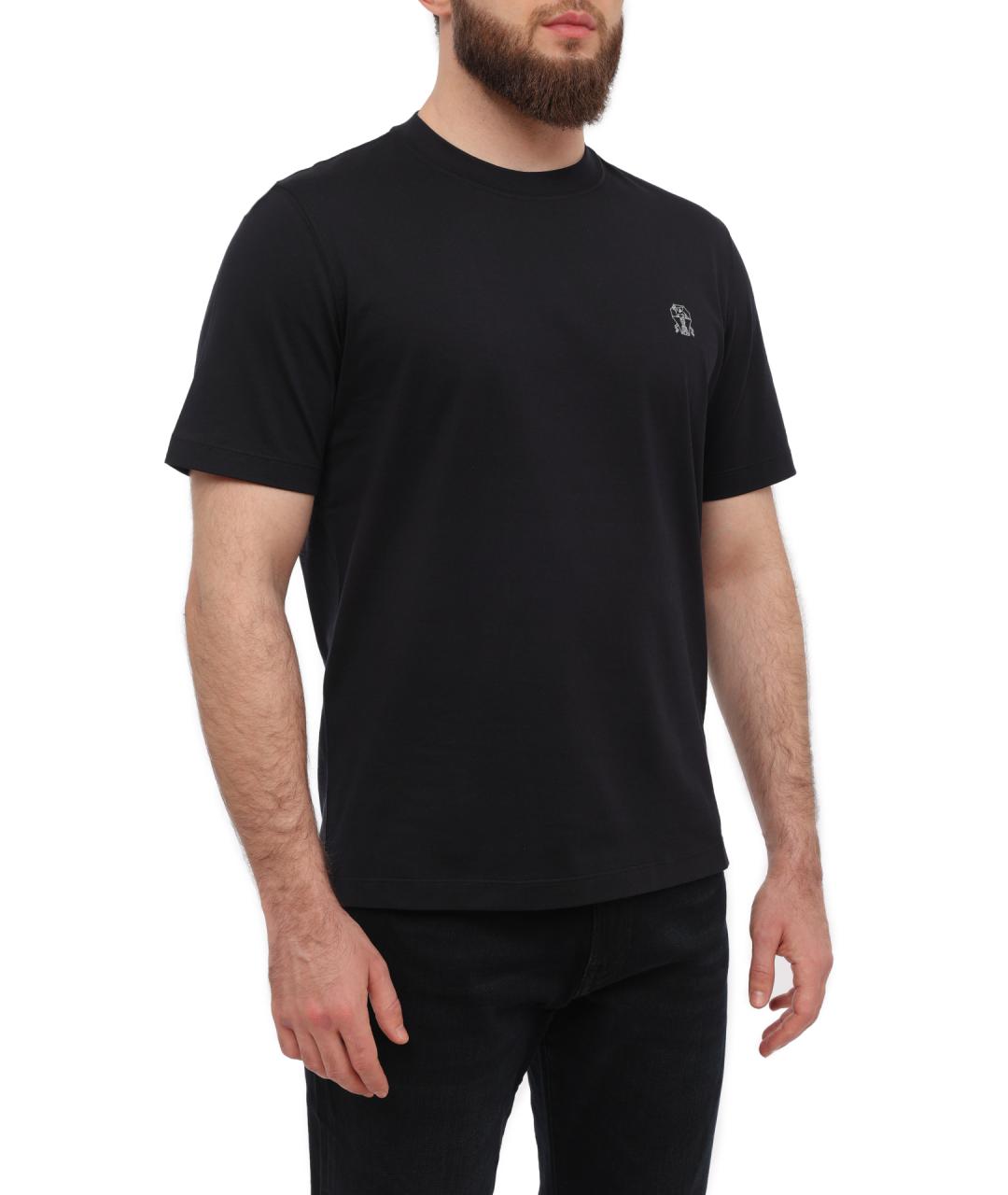 BRUNELLO CUCINELLI Хлопковая футболка, фото 4