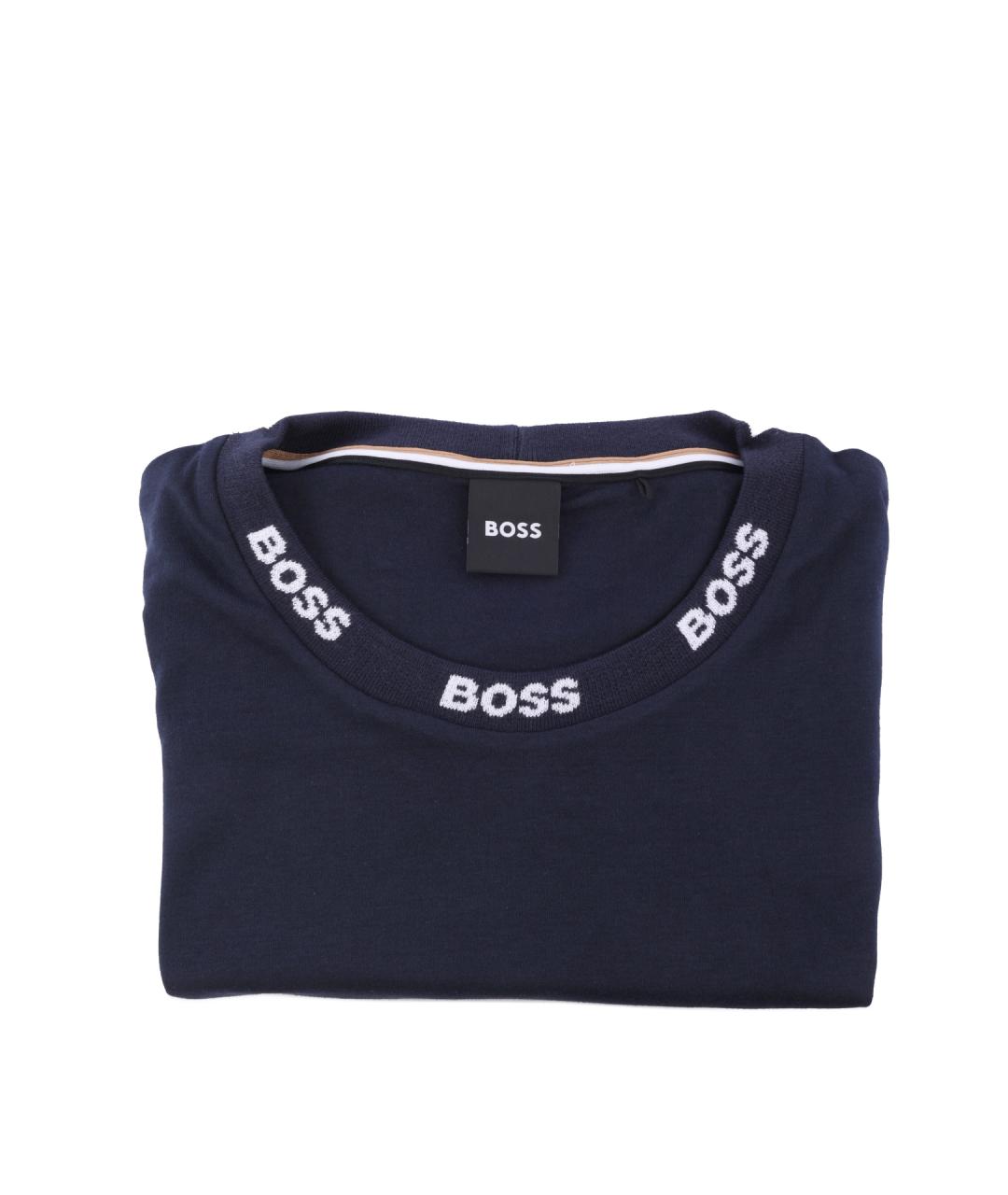 HUGO BOSS Темно-синяя пижама, фото 3