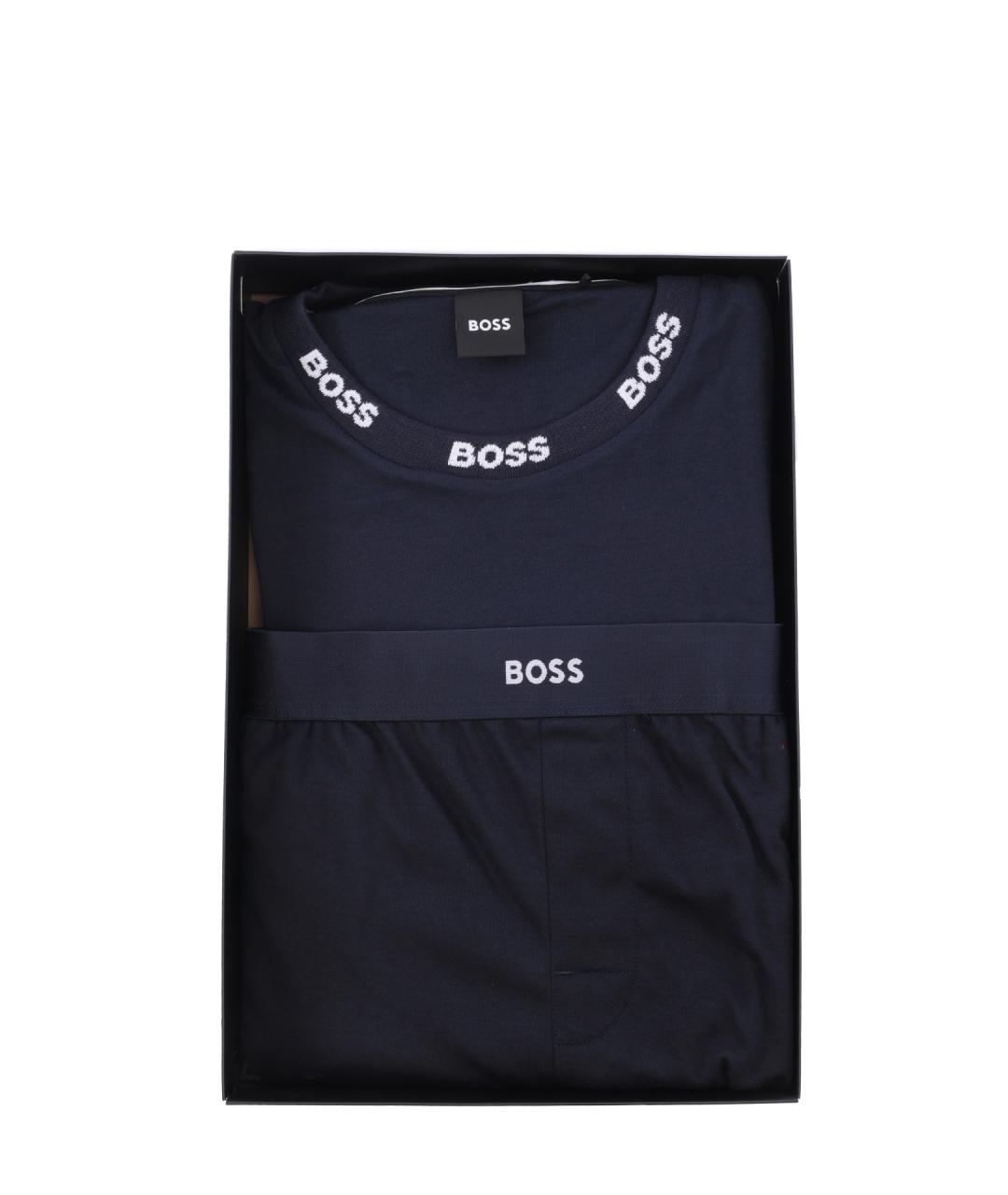HUGO BOSS Темно-синяя пижама, фото 1