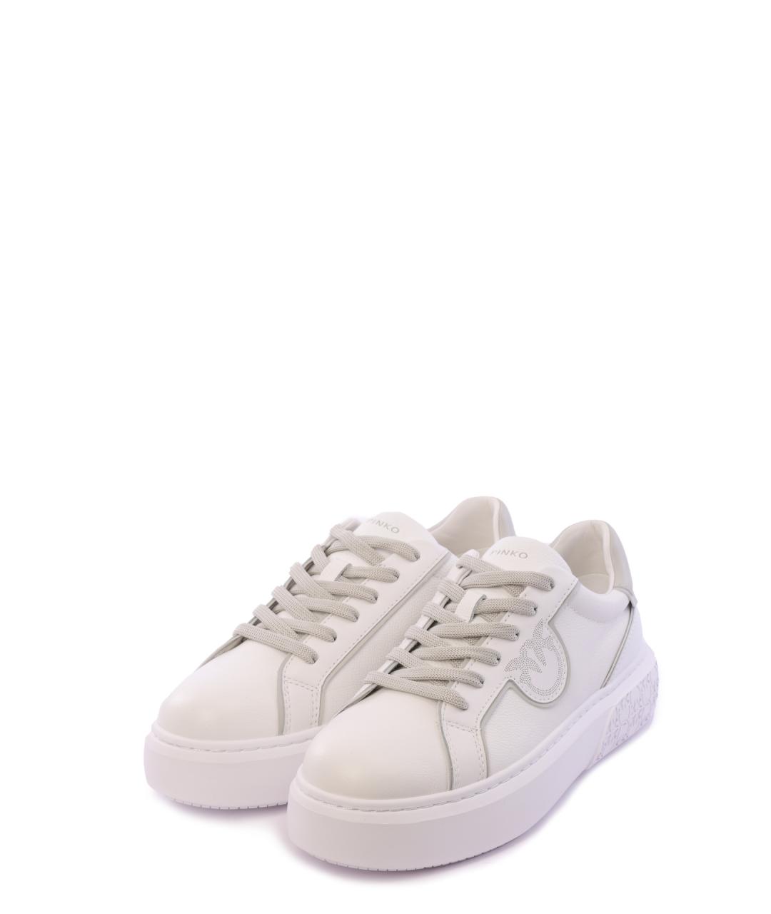PINKO Белые кроссовки, фото 2