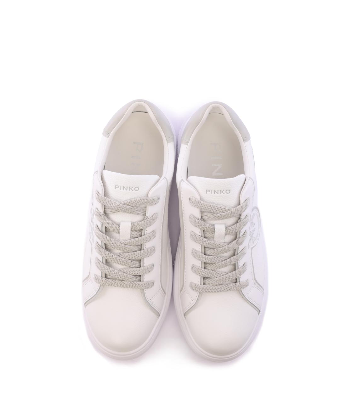 PINKO Белые кроссовки, фото 5