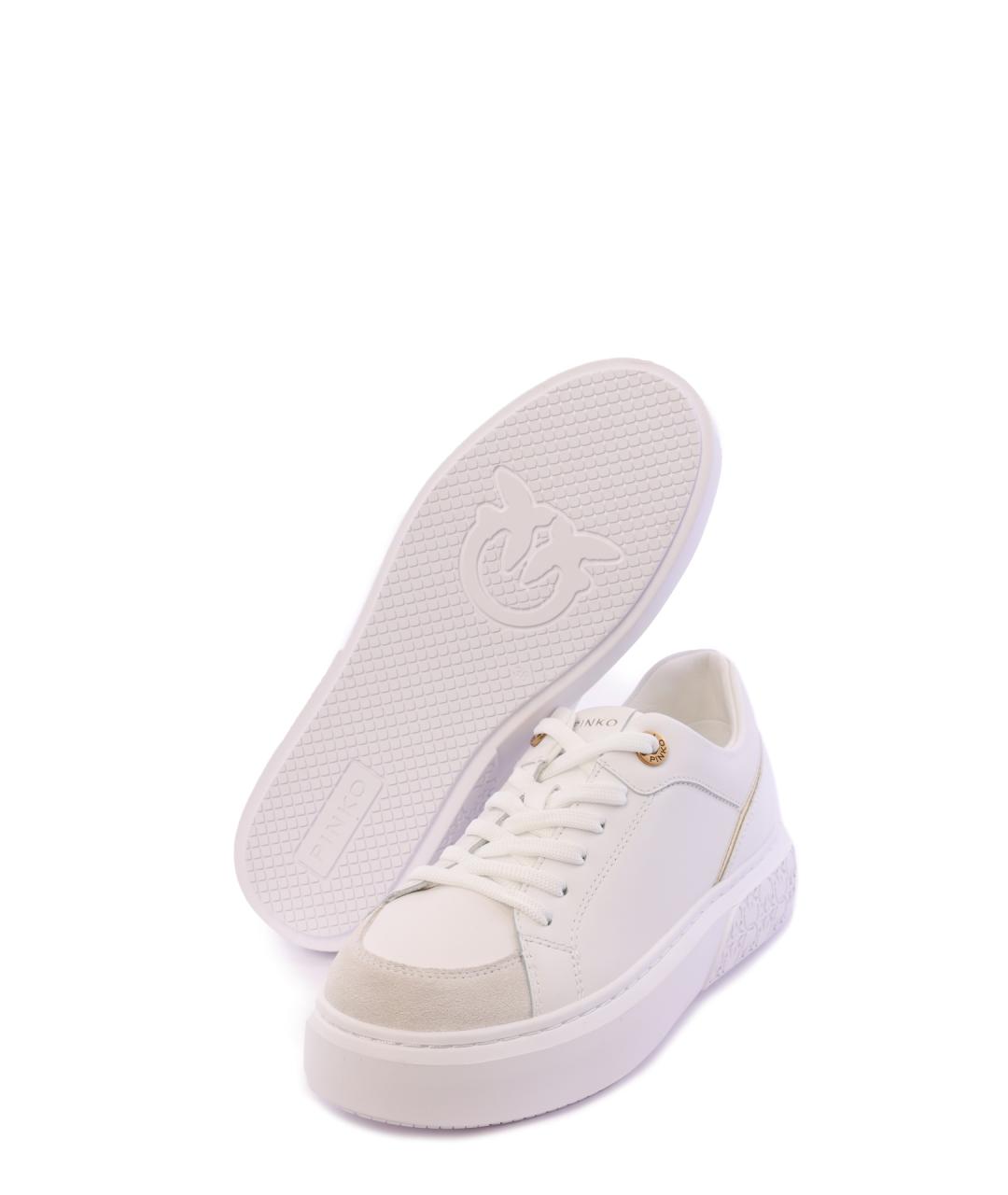 PINKO Кожаные кроссовки, фото 4