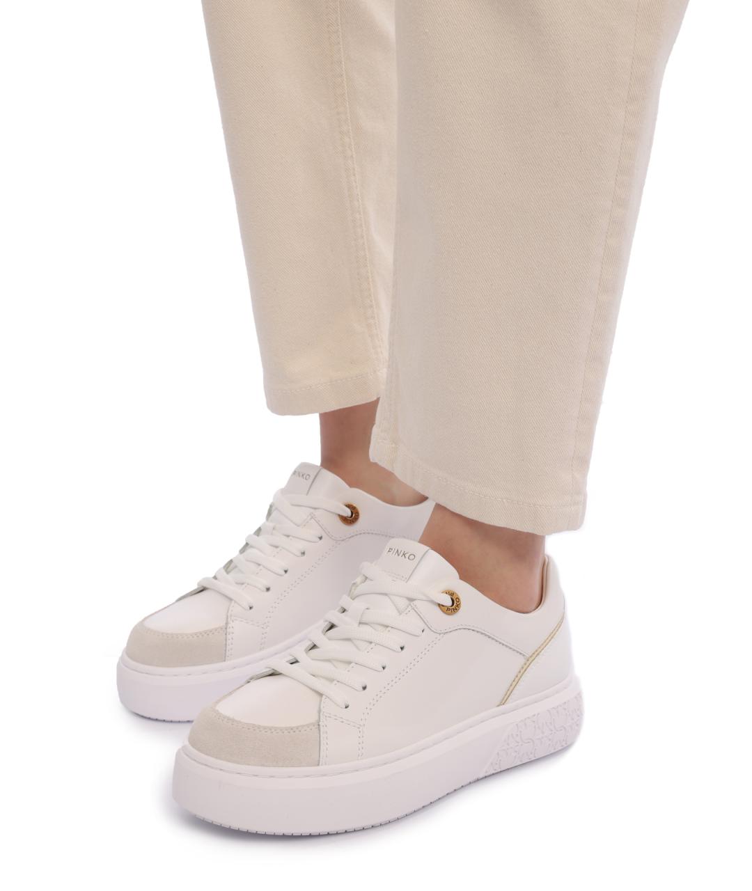 PINKO Кожаные кроссовки, фото 7