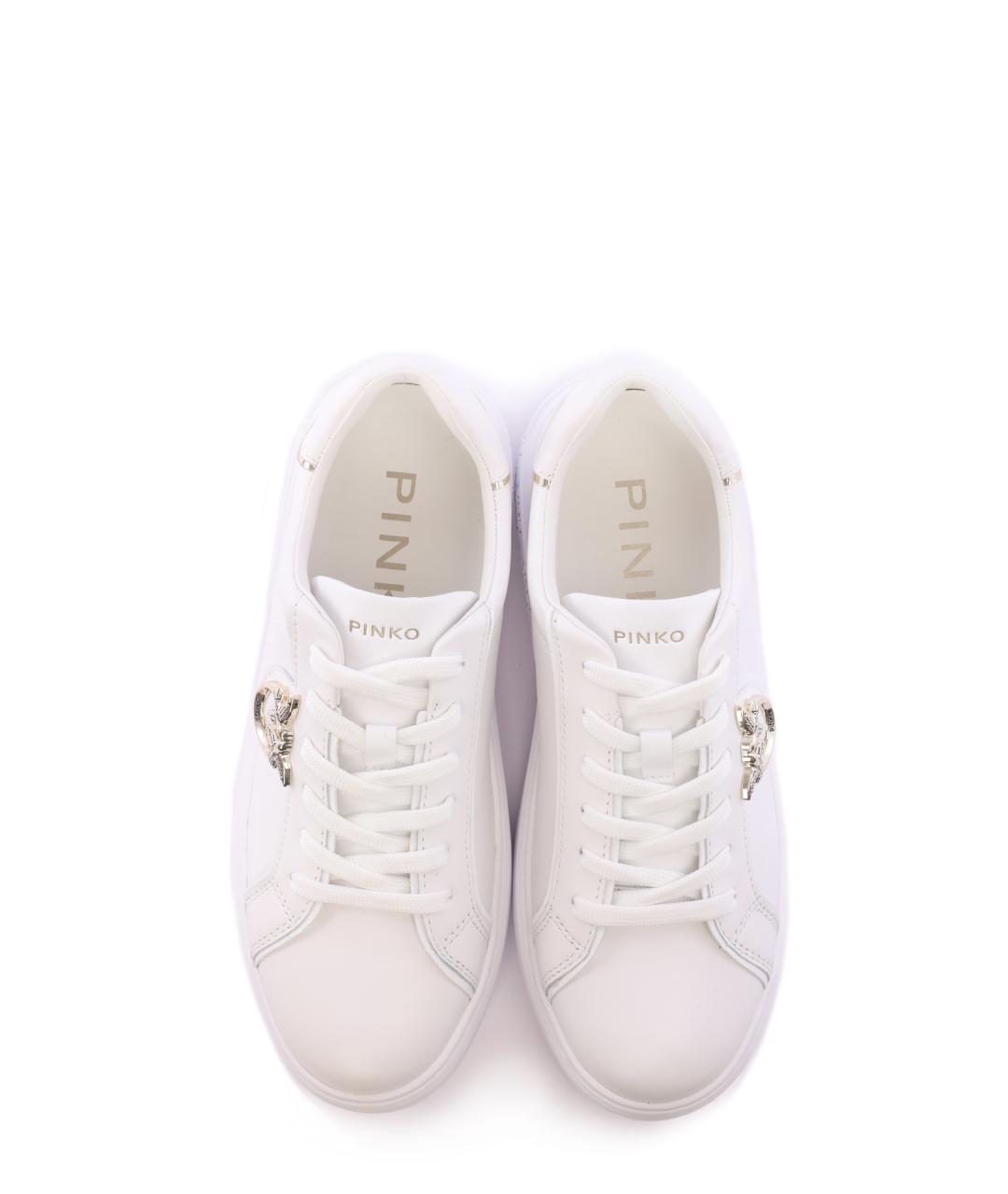 PINKO Белые кроссовки, фото 5