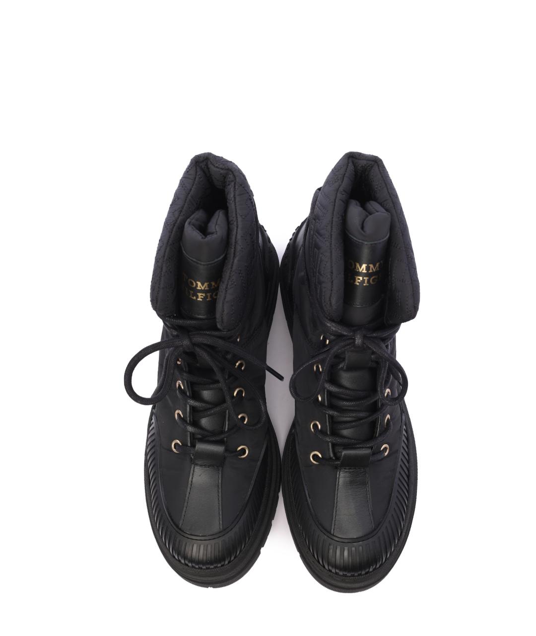 TOMMY HILFIGER Черные ботинки, фото 4