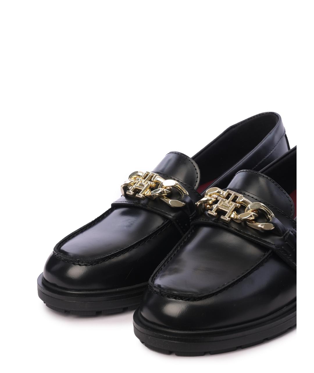 TOMMY HILFIGER Черные лоферы, фото 6