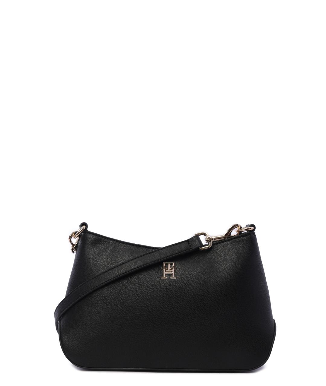 TOMMY HILFIGER Черная сумка через плечо, фото 4