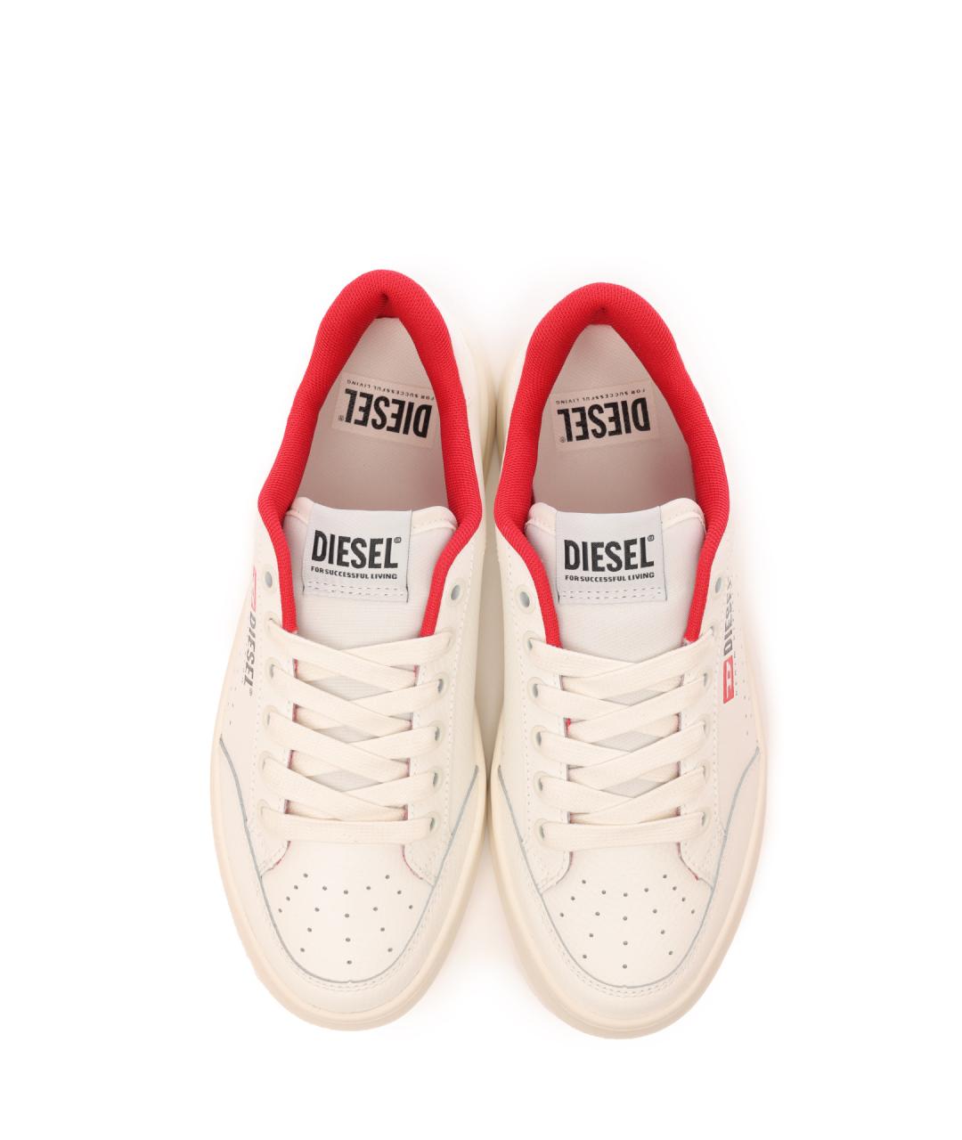 DIESEL Белые кеды, фото 5
