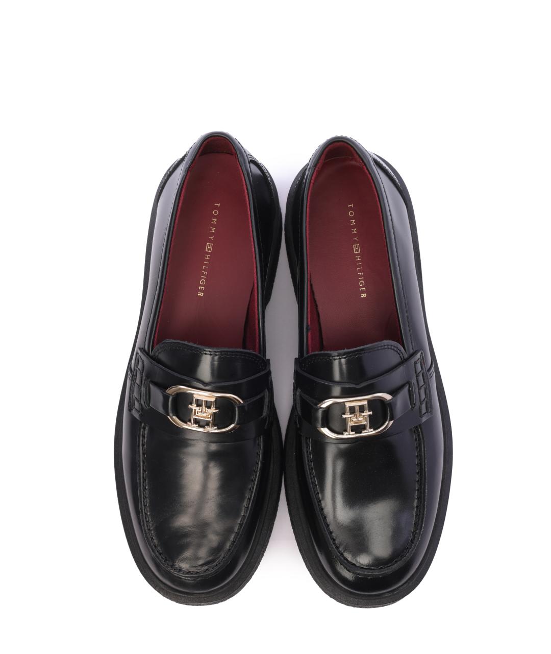 TOMMY HILFIGER Черные лоферы, фото 5