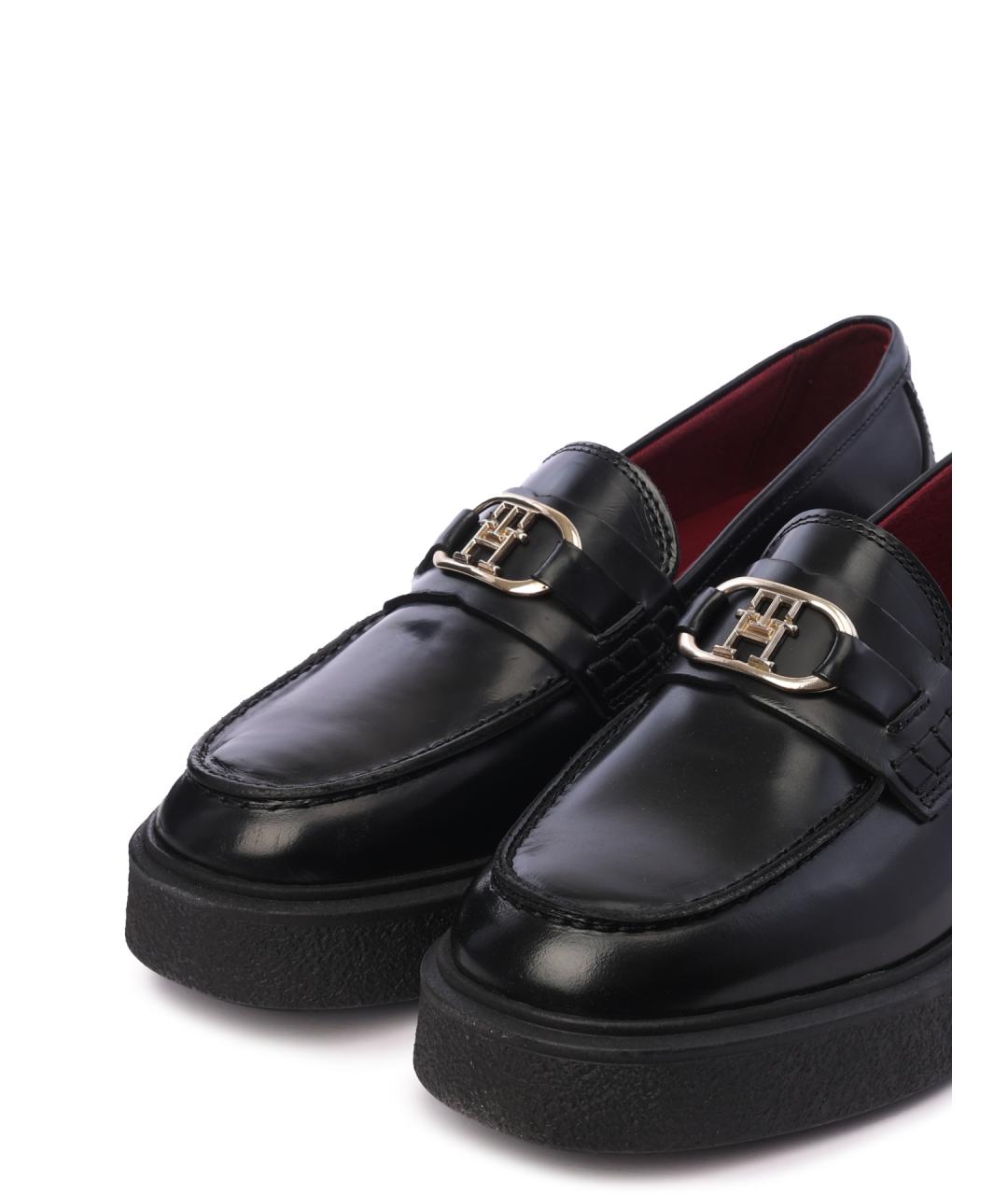 TOMMY HILFIGER Черные лоферы, фото 6