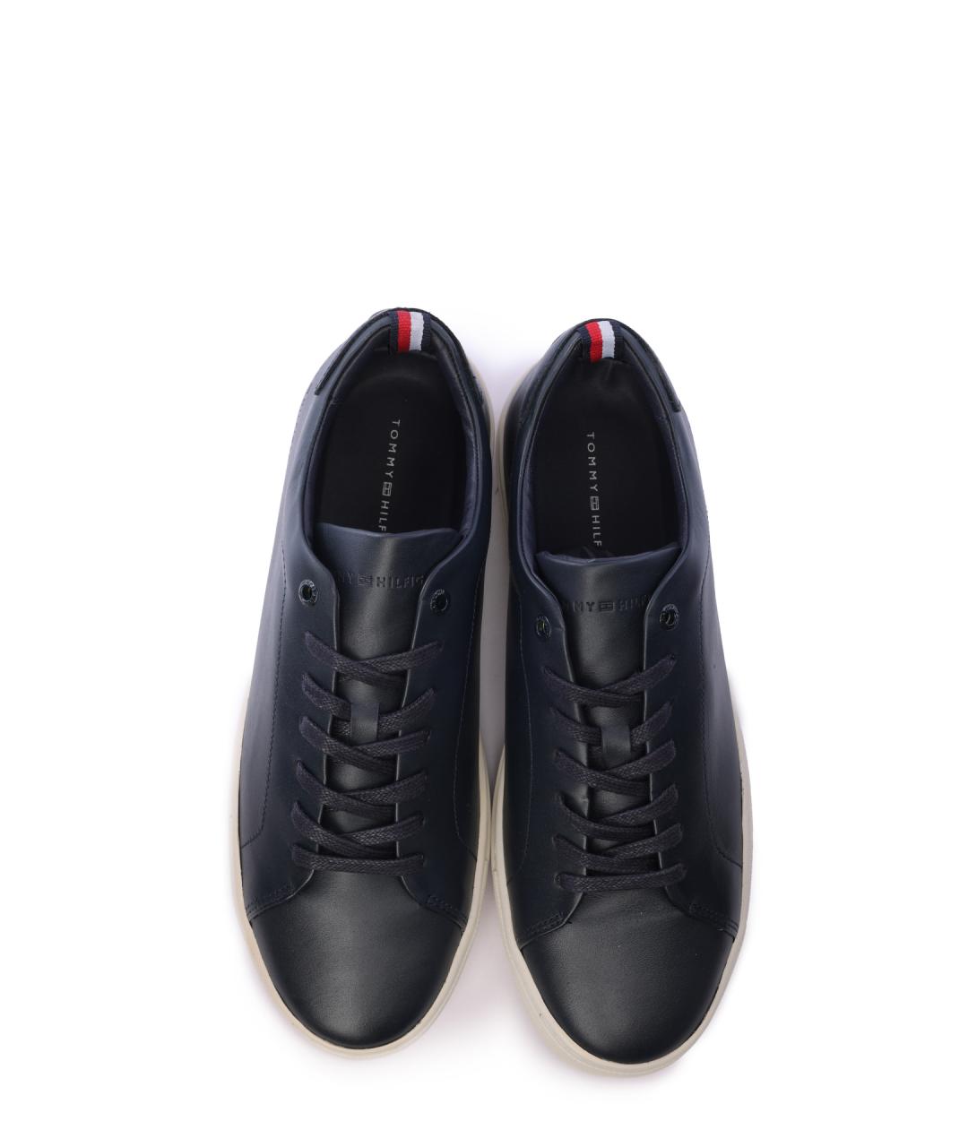 TOMMY HILFIGER Кожаные низкие кроссовки / кеды, фото 5