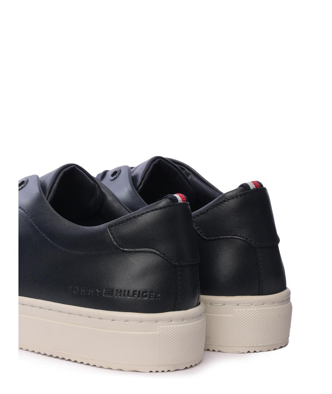 TOMMY HILFIGER Кожаные низкие кроссовки / кеды, фото 6
