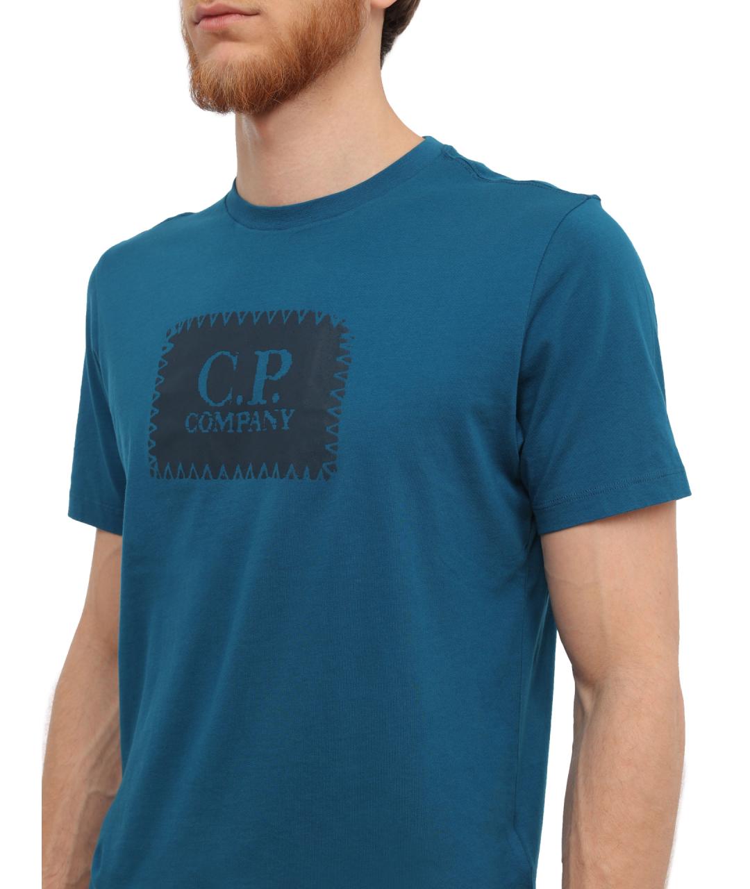 CP COMPANY Хлопковая футболка, фото 3