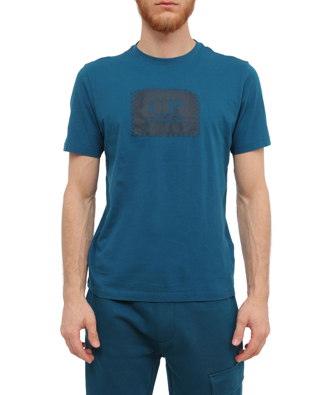 CP COMPANY Хлопковая футболка, фото 1