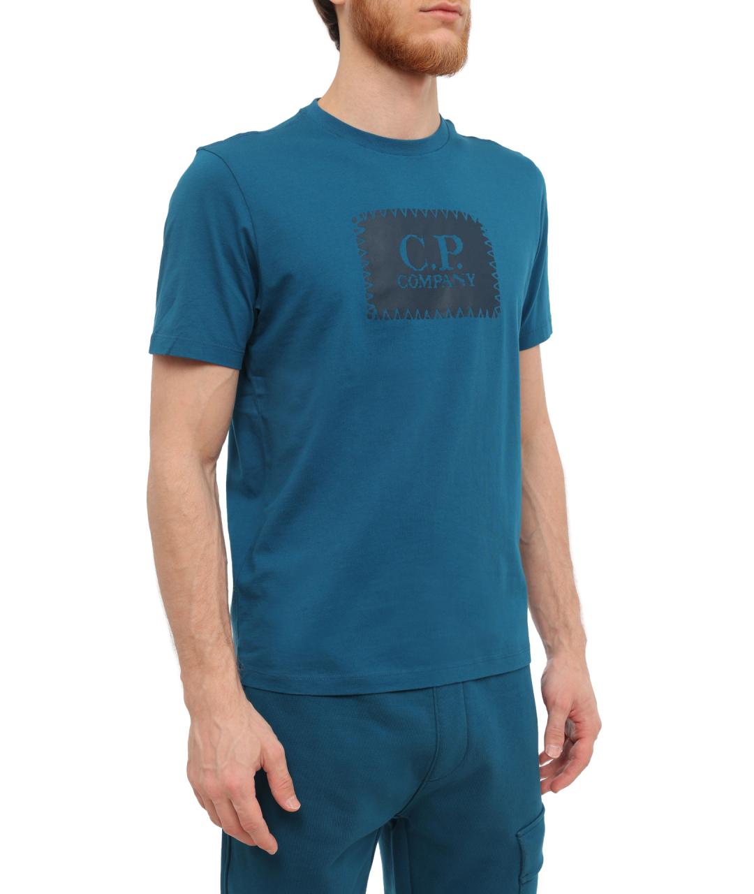 CP COMPANY Хлопковая футболка, фото 4
