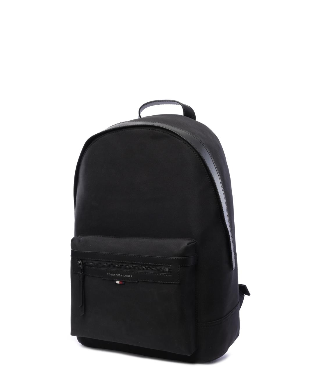 TOMMY HILFIGER Черный тканевый рюкзак, фото 2