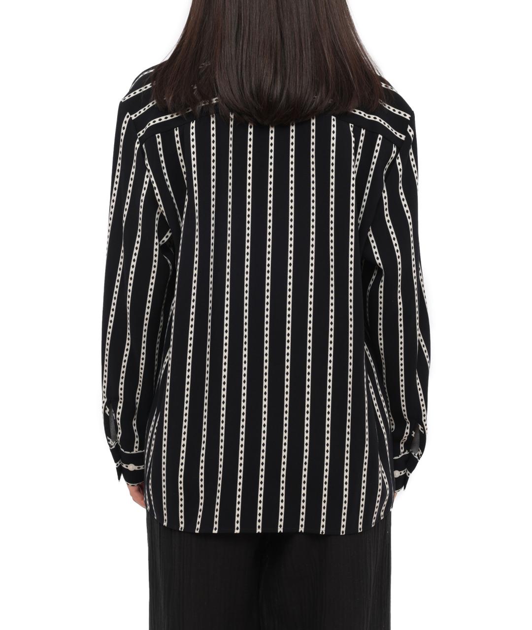 TOMMY HILFIGER Черная полиэстеровая рубашка, фото 5