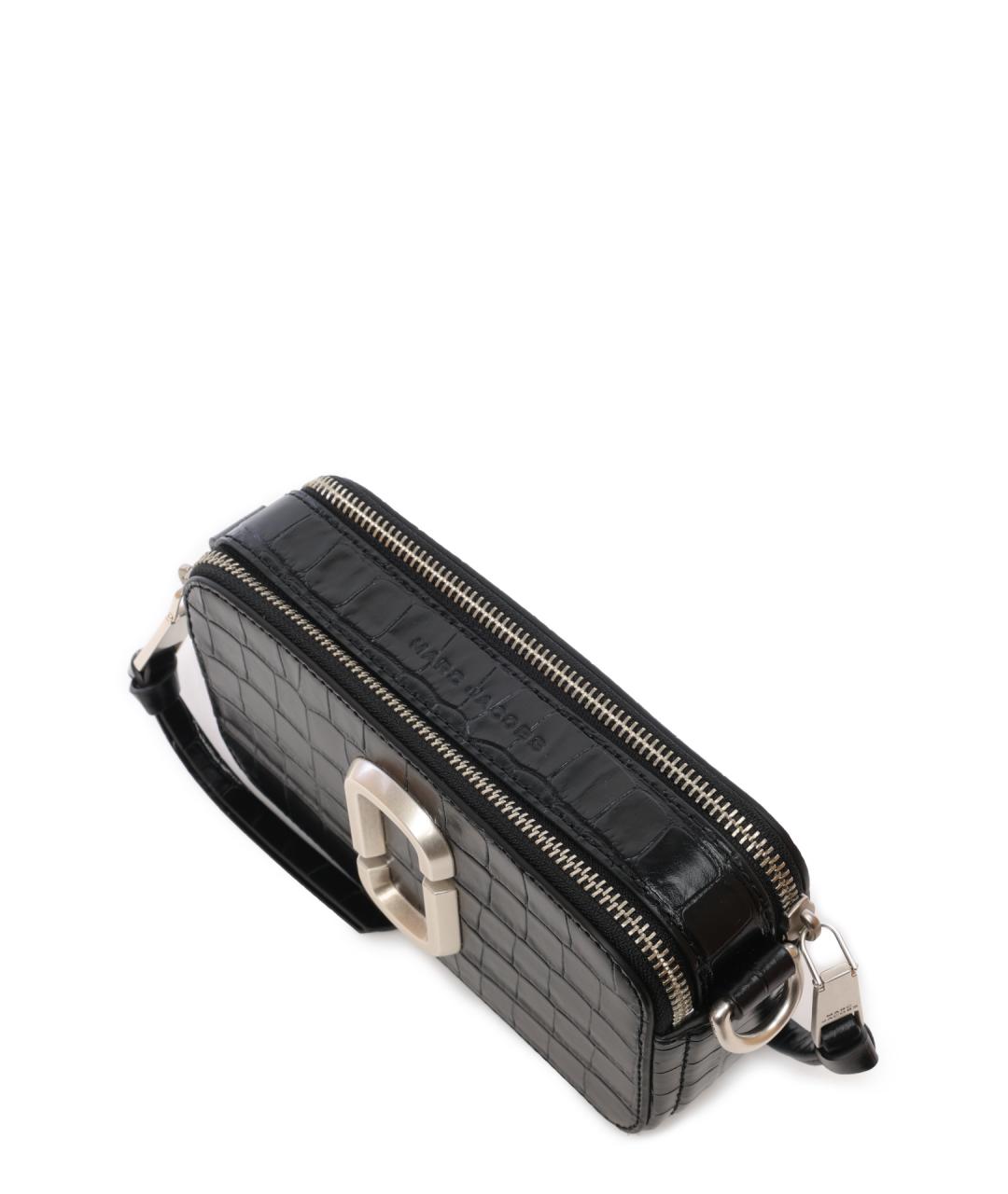 MARC JACOBS Черная кожаная сумка через плечо, фото 6