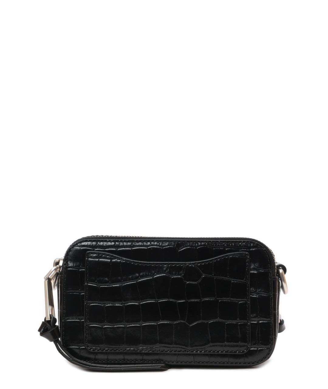 MARC JACOBS Черная кожаная сумка через плечо, фото 4