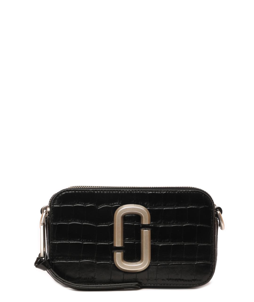 MARC JACOBS Черная кожаная сумка через плечо, фото 1