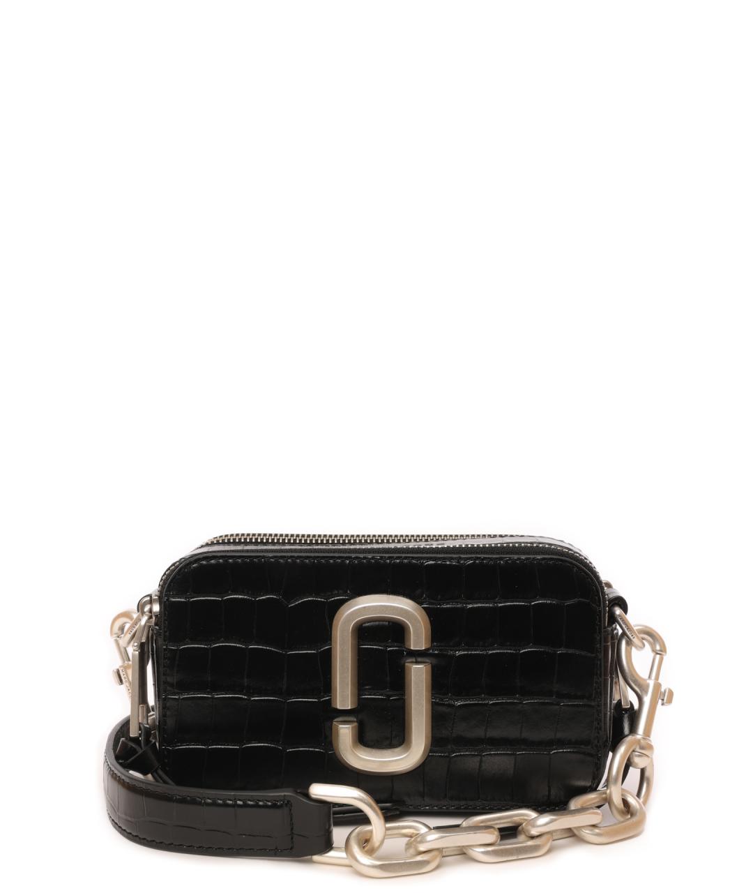 MARC JACOBS Черная кожаная сумка через плечо, фото 5