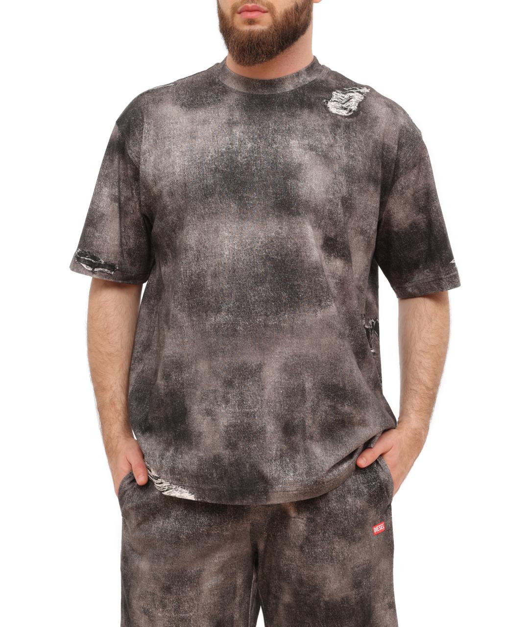 DIESEL Хлопковая футболка, фото 1