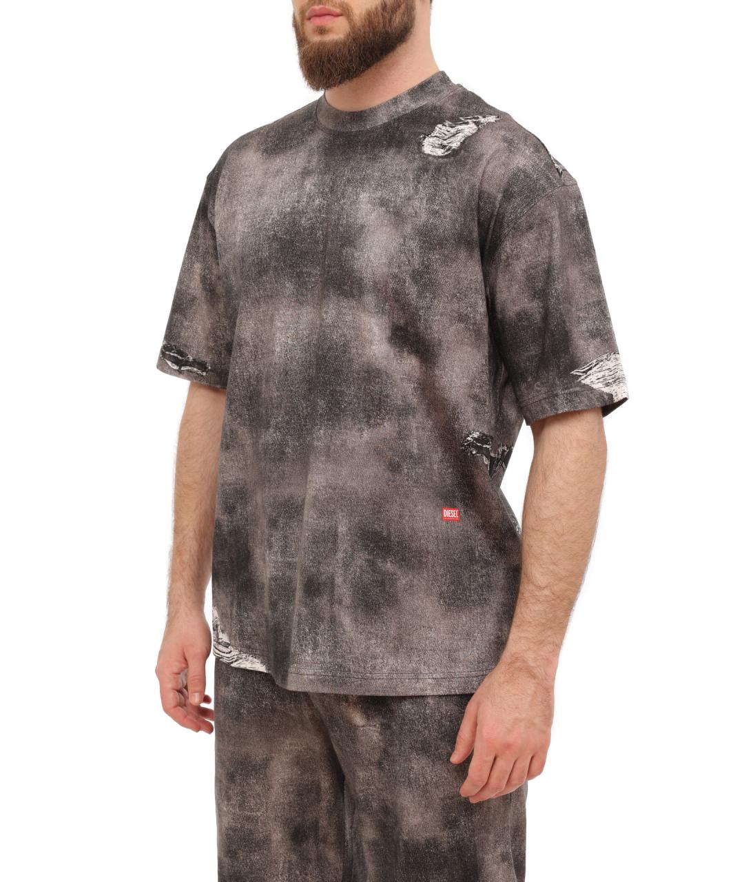 DIESEL Хлопковая футболка, фото 3