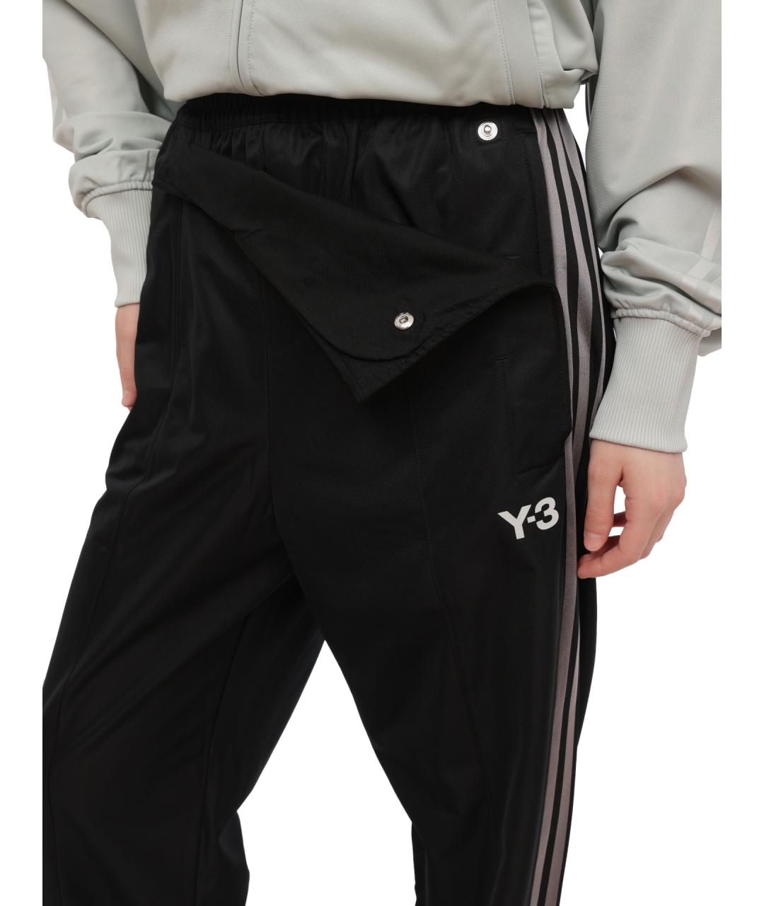 Y-3 Черные прямые брюки, фото 6
