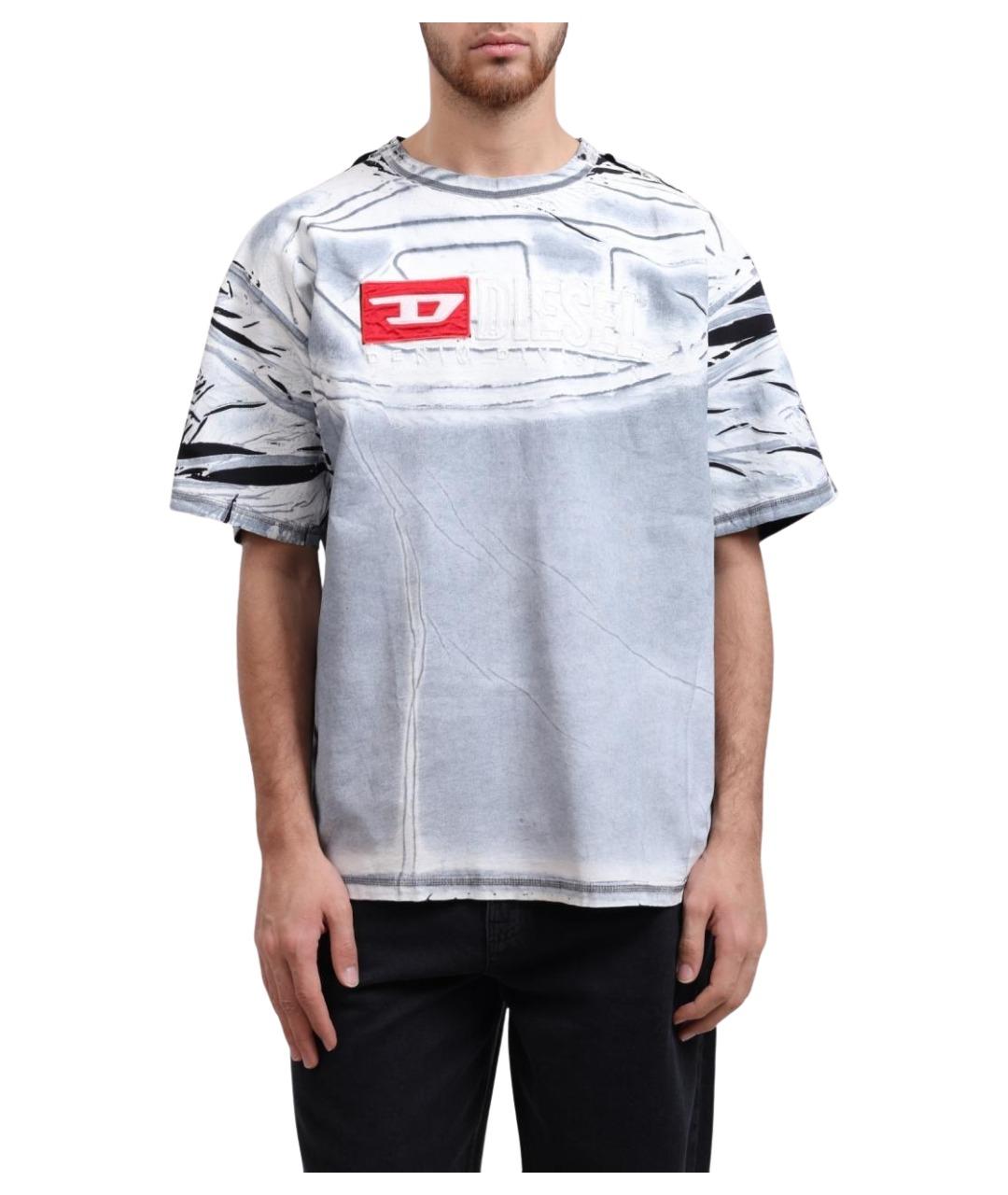 DIESEL Хлопковая футболка, фото 1
