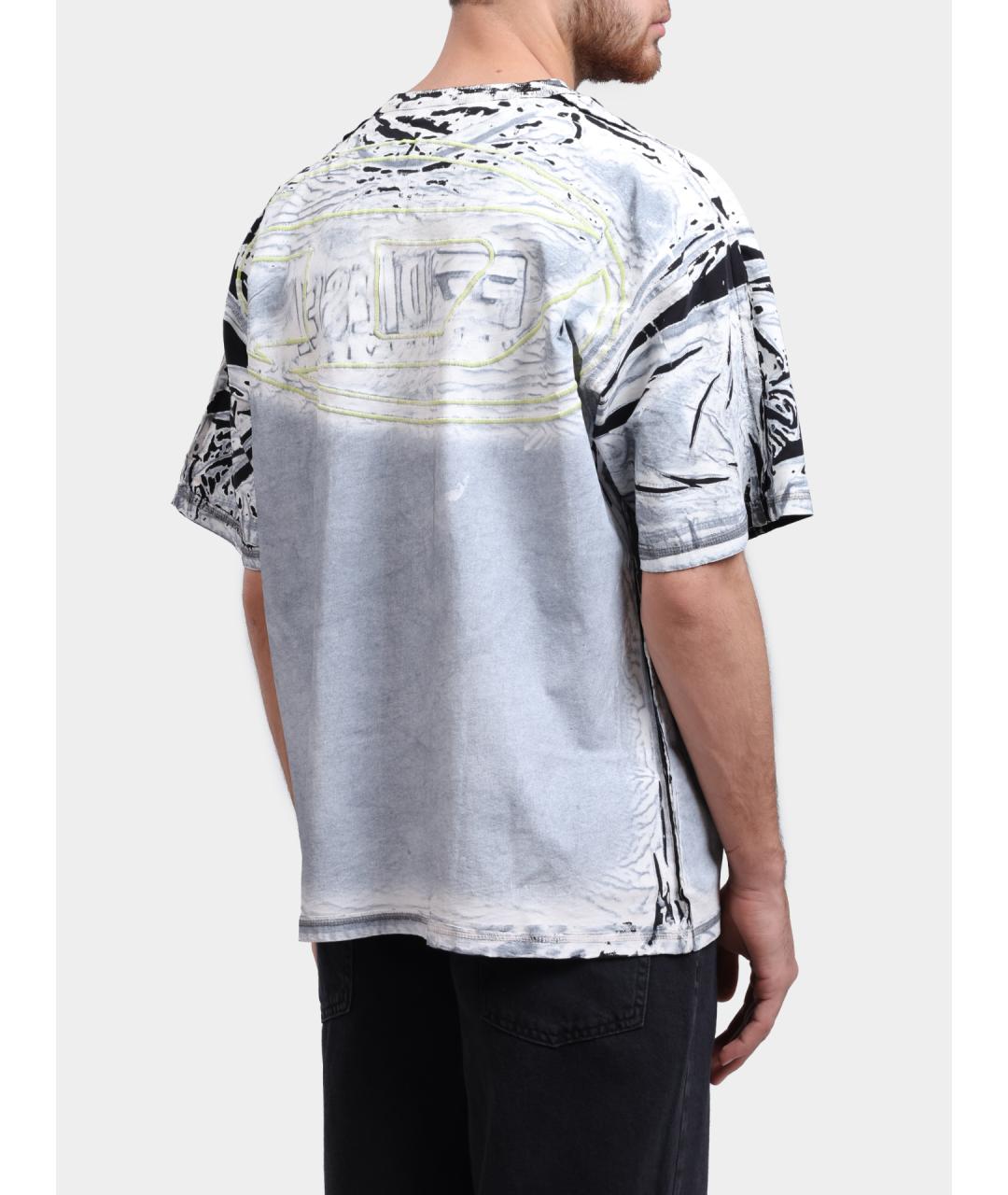 DIESEL Хлопковая футболка, фото 5