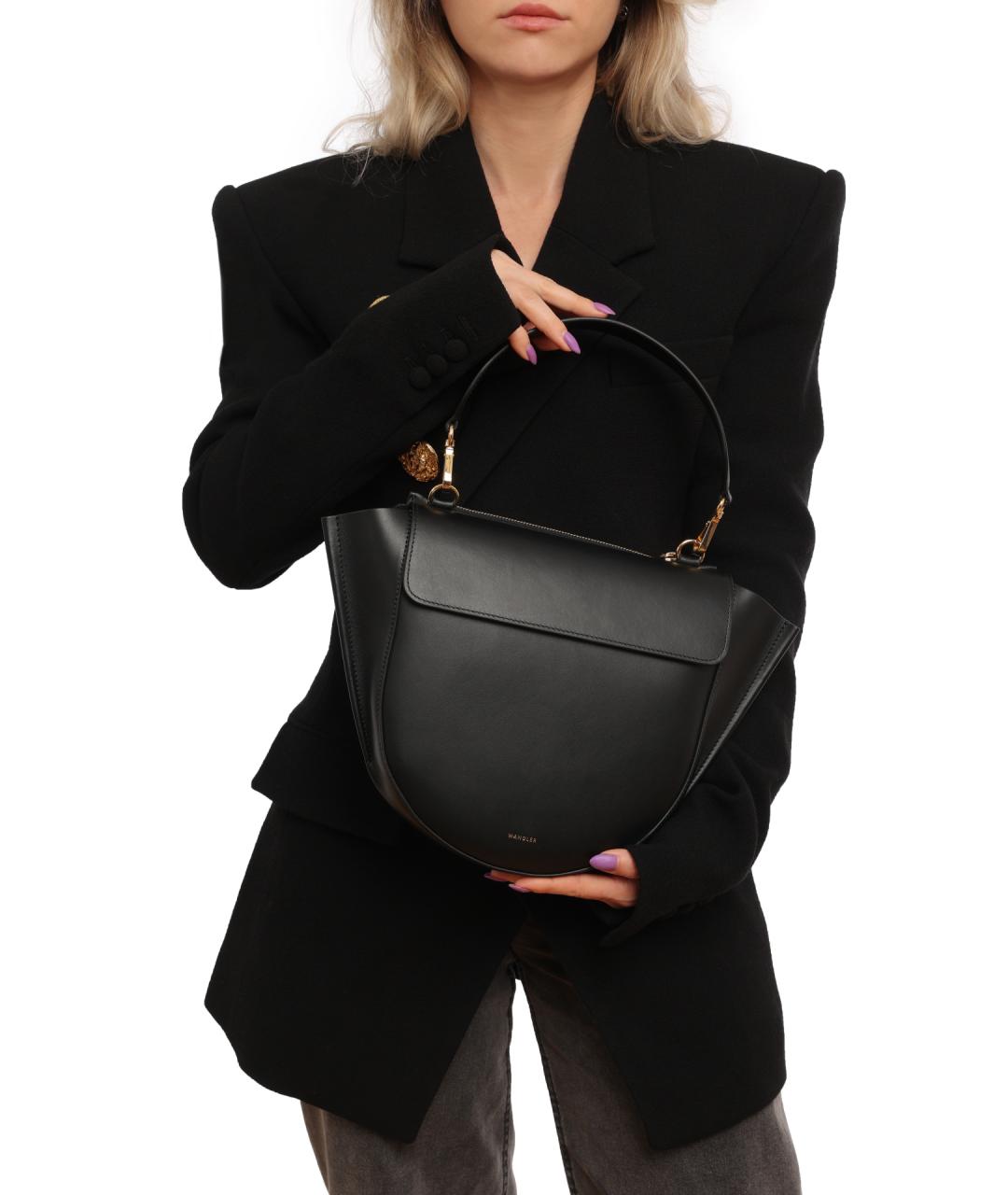 WANDLER Кожаная сумка с короткими ручками, фото 2