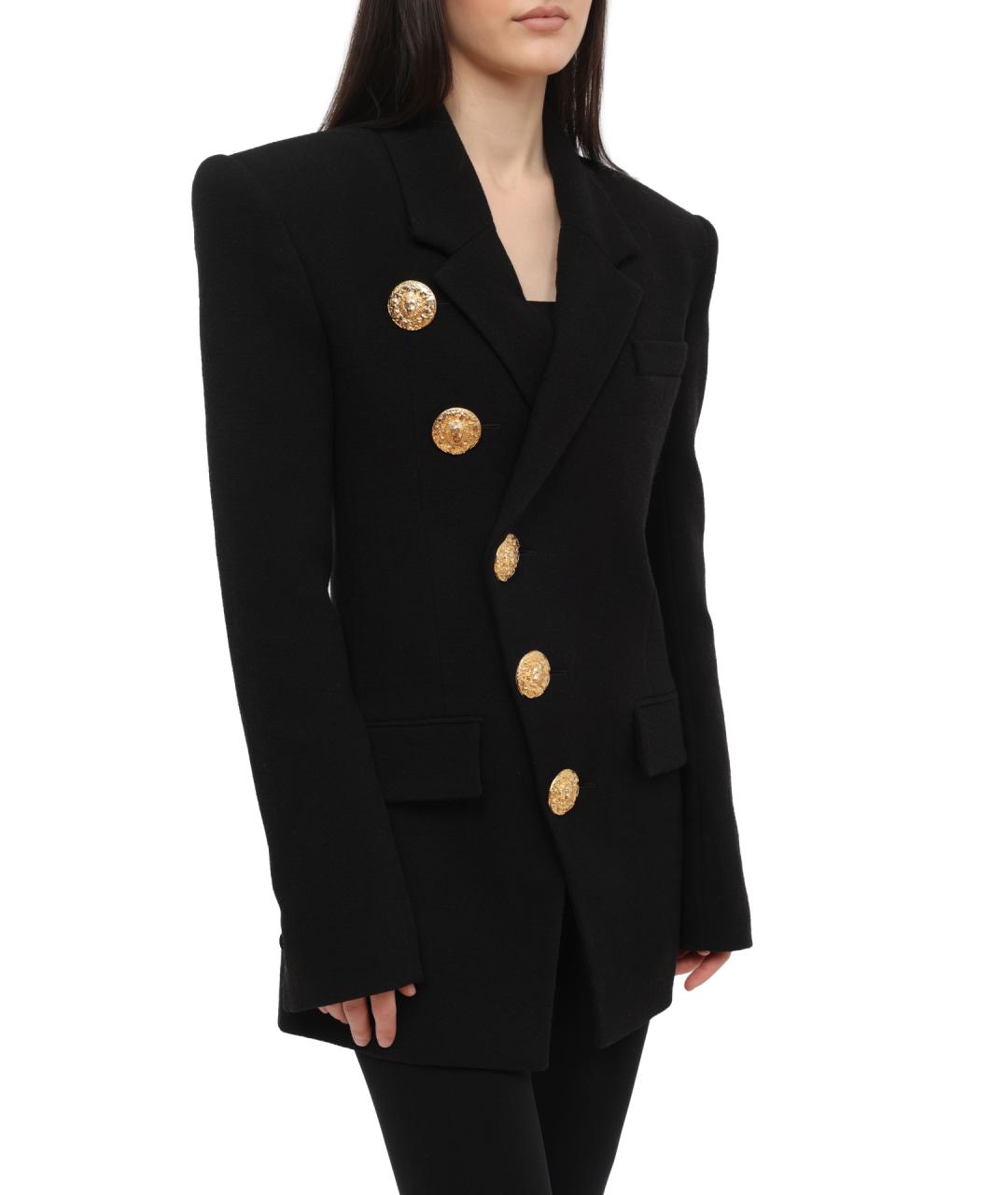 BALMAIN Черный жакет/пиджак, фото 4