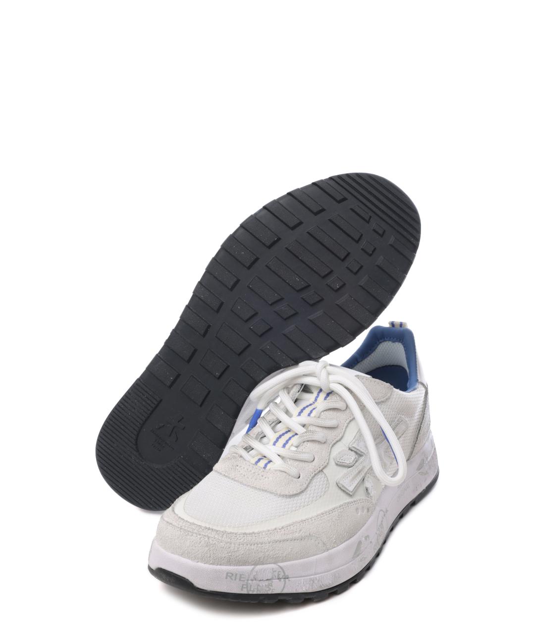 PREMIATA Белые низкие кроссовки / кеды, фото 5