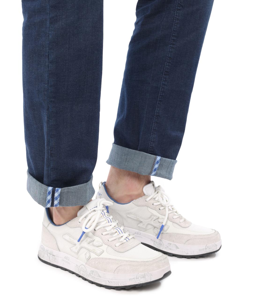 PREMIATA Белые низкие кроссовки / кеды, фото 7