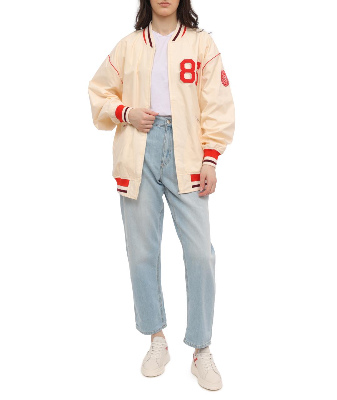 TOMMY HILFIGER Бежевая куртка, фото 3