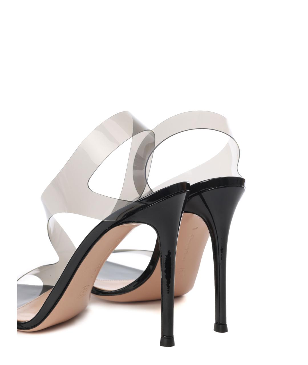 GIANVITO ROSSI Черные босоножки, фото 5