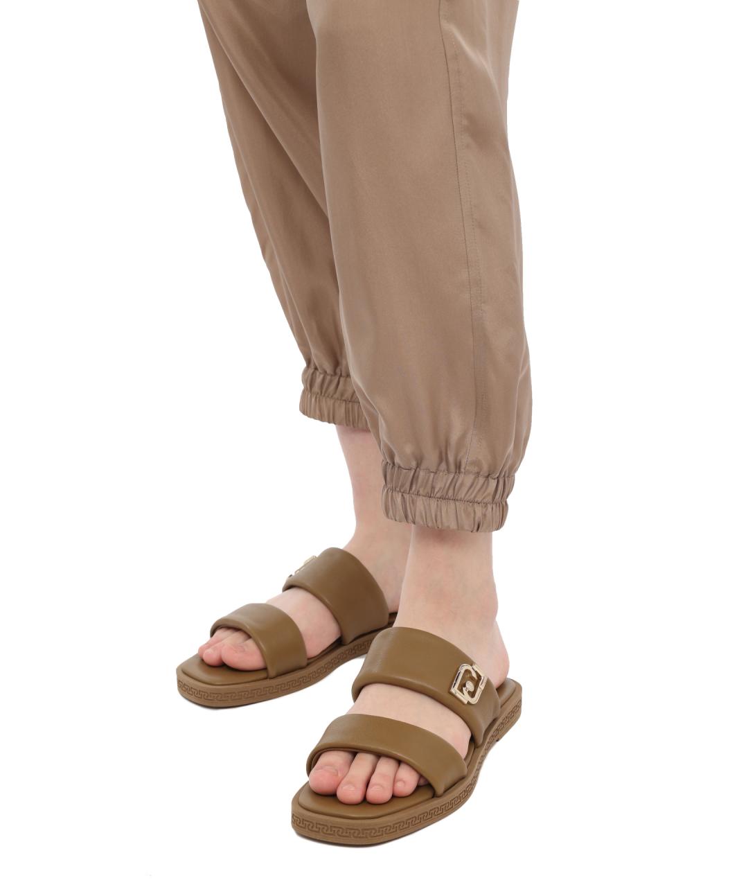 LIU JO Кожаные шлепанцы, фото 6