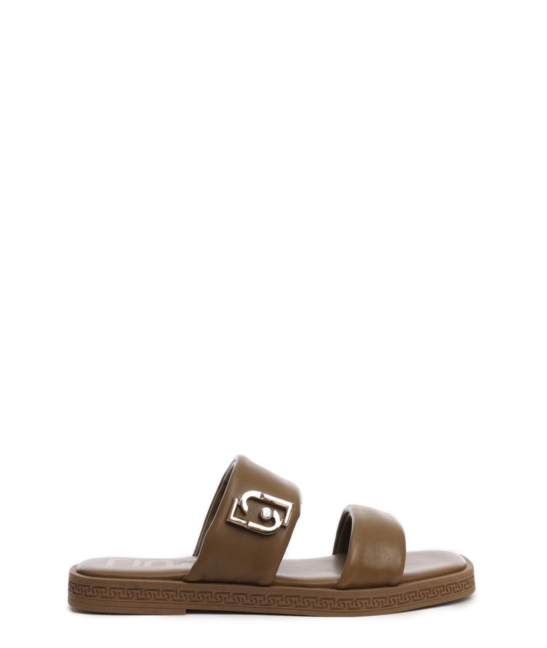 LIU JO Кожаные шлепанцы, фото 1
