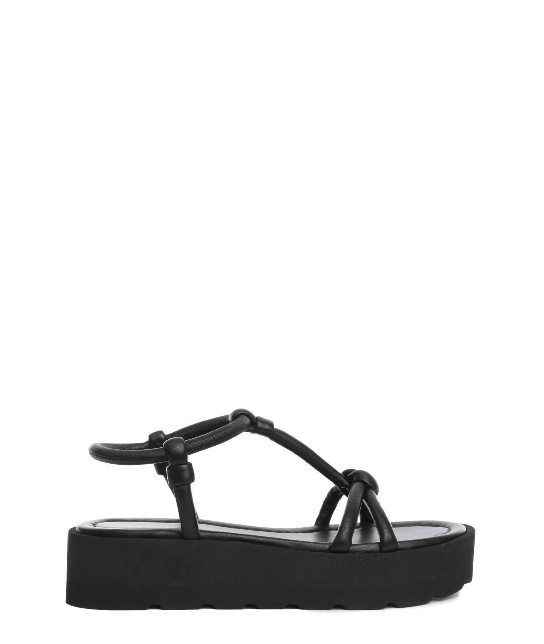 GIANVITO ROSSI Черные сандалии, фото 1