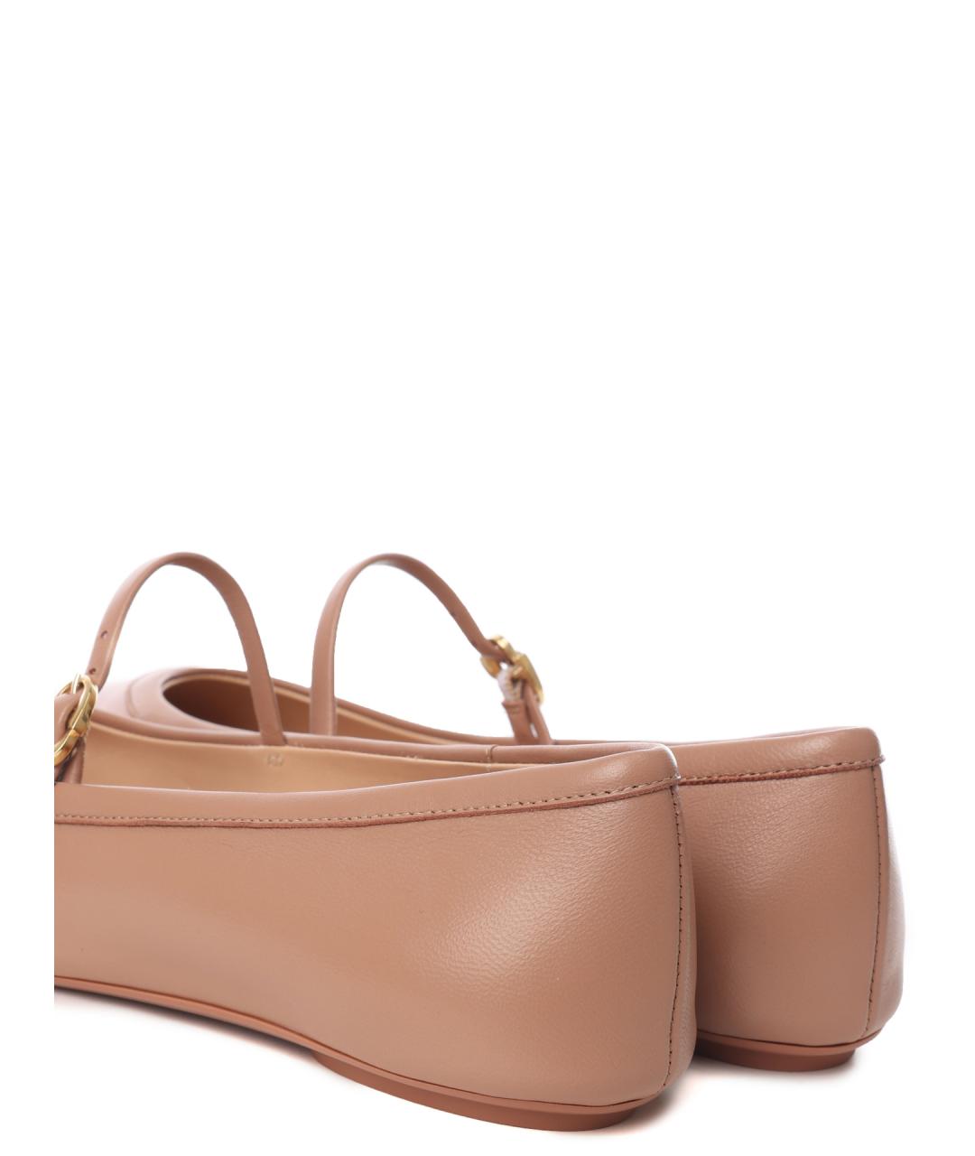 GIANVITO ROSSI Кожаные балетки, фото 6