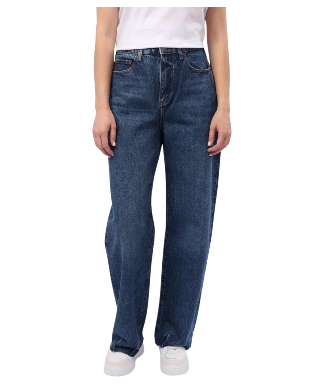 ARMANI EXCHANGE Синие прямые джинсы, фото 1