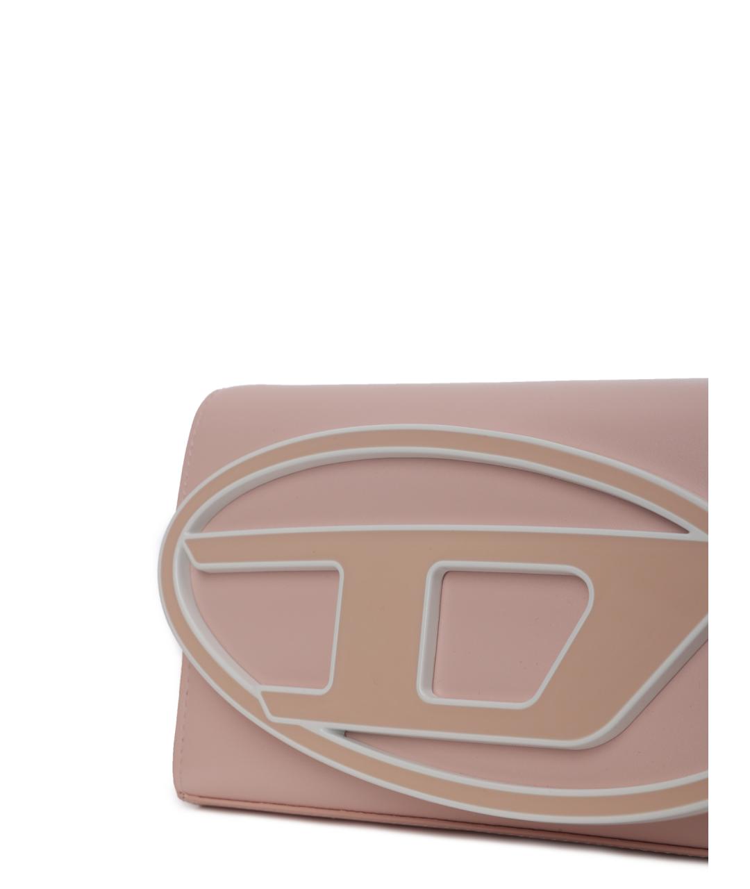 DIESEL Розовая сумка через плечо, фото 5