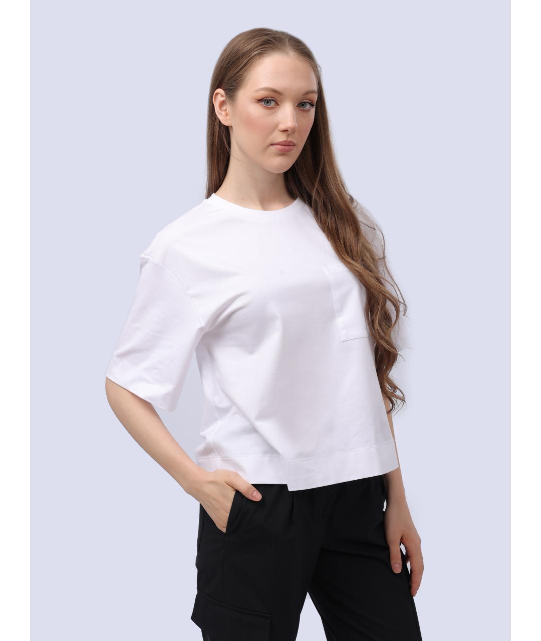 PESERICO Белая футболка, фото 5