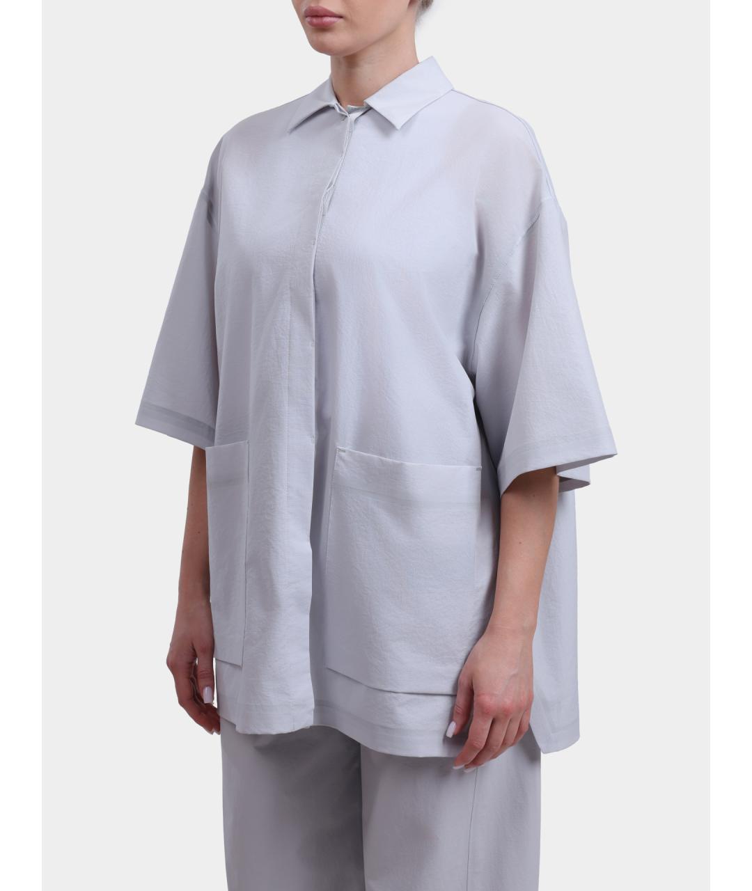 HERNO Серая рубашка, фото 3