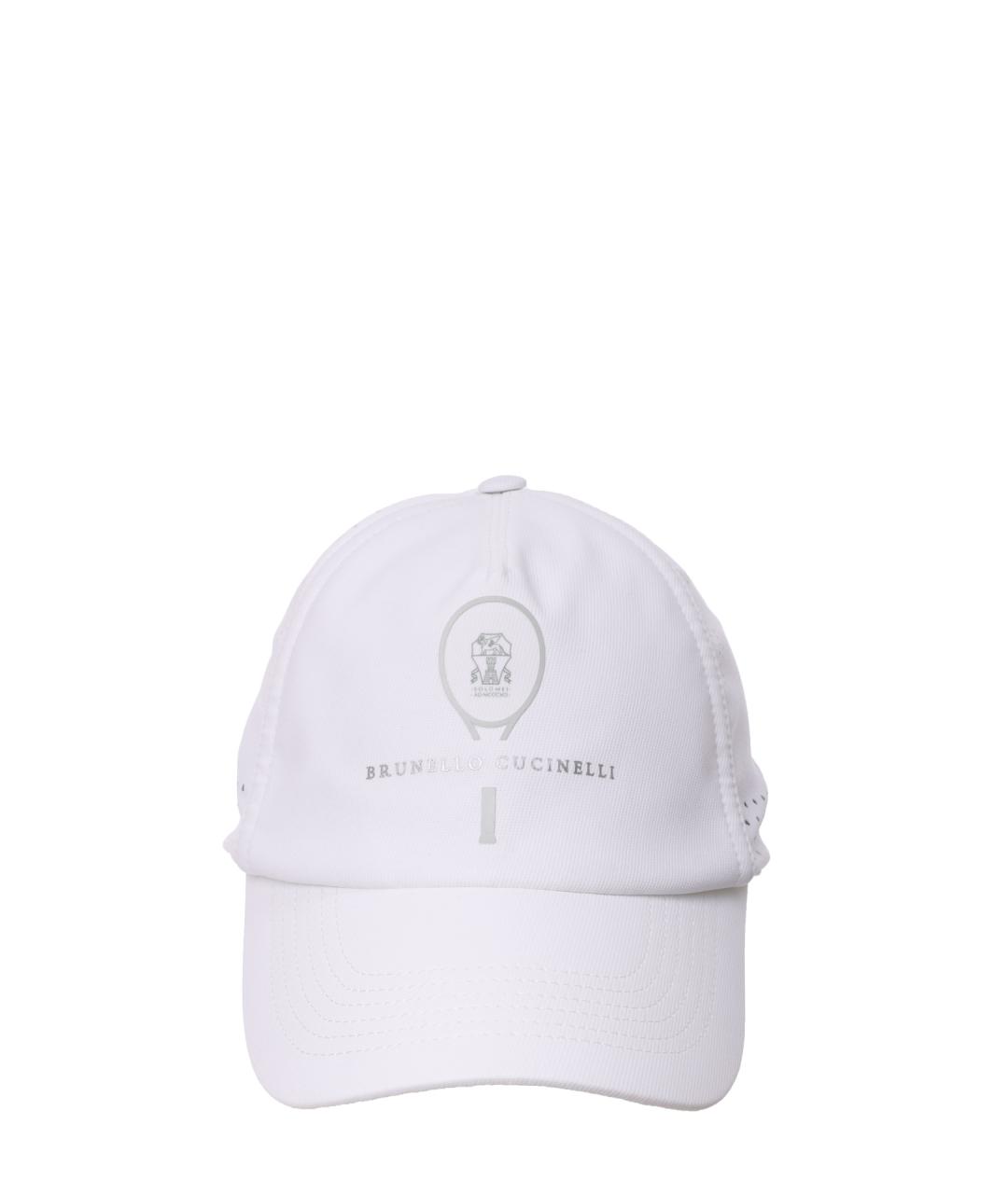 BRUNELLO CUCINELLI Белая кепка/бейсболка, фото 4