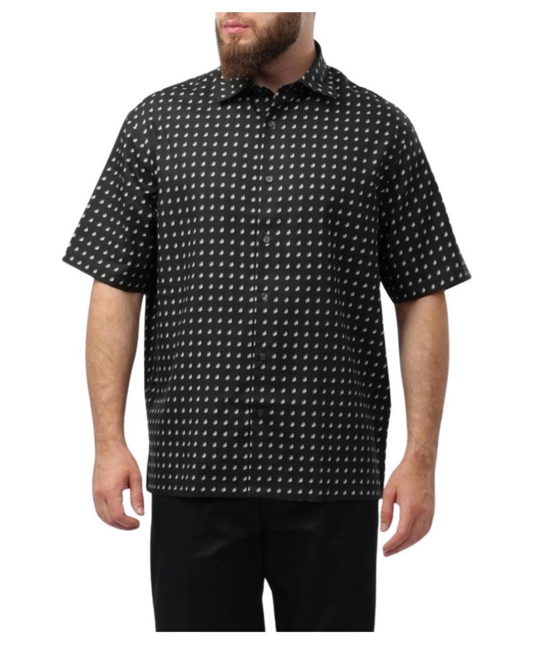 EMPORIO ARMANI Черная кэжуал рубашка, фото 1