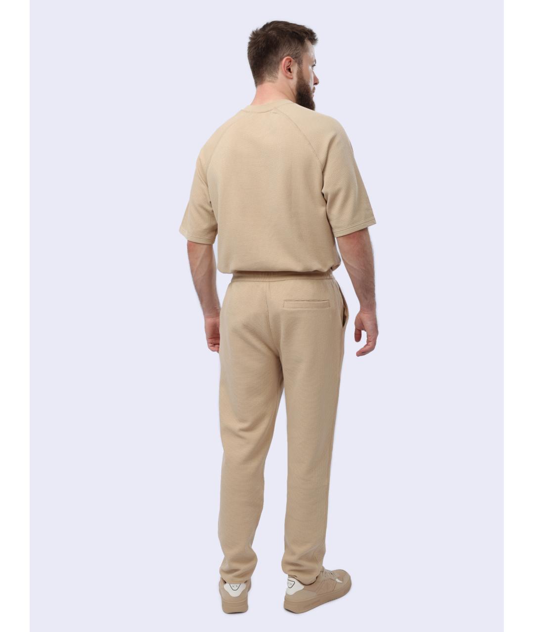 ARMANI EXCHANGE Бежевые повседневные брюки, фото 6